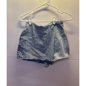 Vintage 90s Denim‎ Jean SKORT (size 7 juniors)